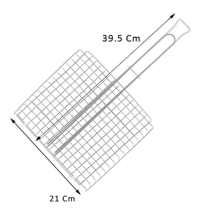 Mesh strainer for deep frying in stainless steel