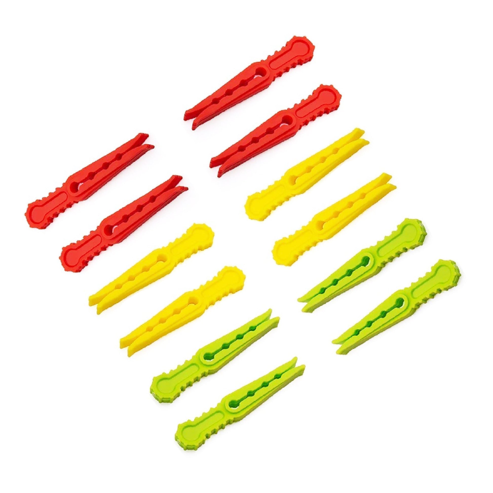 Multipurpose plastic cloth pegs, pack of 36 for versatile use.