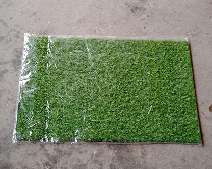 Durable and soft plastic turf, 58x38cm, for doormat or balcony