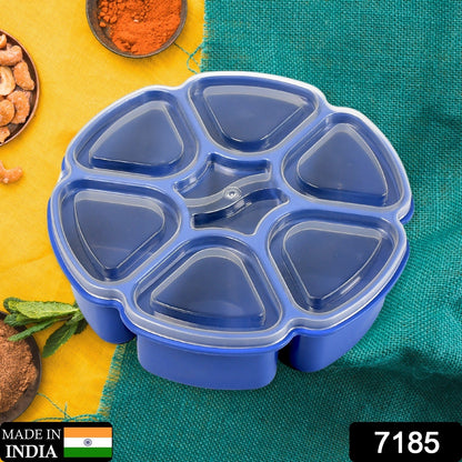 Masala container with 7 sections